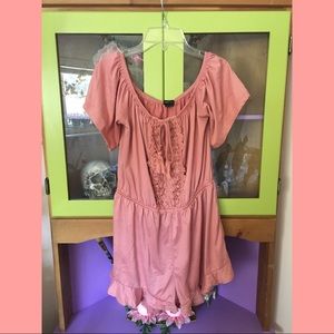 🌻off-the-shoulder romper🌻